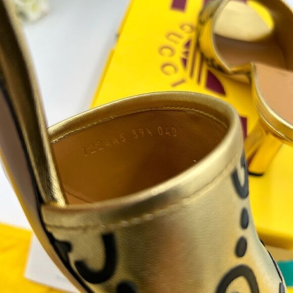 Women’s Gucci X Adidas, slide sandals, size 39.5 made in Italy - Picture 9 of 9